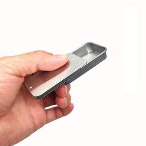Makeup in Sliding <strong>Tins</strong> Sliding Mint <strong>Tin</strong> Box Custom Printed Metal Sliding <strong>Rectangular</strong> <strong>Tin</strong> Cosmetic - Product Image 1
