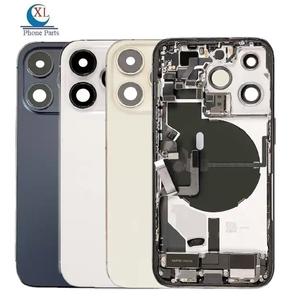 เคสฝาหลังแบตเตอรี่สำหรับโทรศัพท์มือถือพร้อมอะไหล่ขนาดเล็กสำหรับ iPhone12 11 12 13 14 PRO MAX 14PLUS - Product Image 1