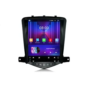 9.7 Inch 2 Din Android 12 Carplay Touch Screen Radio Tesla Style Multimedia Car Player For Chevrolet Cruze J300 2008~2012