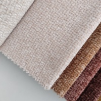 Tissu en chenille polyester épais et texturé, résistant aux taches, facile d'entretien, vendu au mètre, pour coussins de bureau, hôtels, et tissus de rembourrage en gros