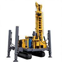Machine de forage de puits d'eau pour l'investigation hydrologique dans les carrières de roche dure de 330 m