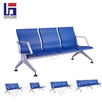 Chaises d'attente modernes à assise souple pour les aires d'attente des gares et des aéroports