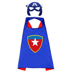 Vente en gros de costumes de télévision de film <span class=keywords><strong>Reine</strong></span> <span class=keywords><strong>des</strong></span> neiges de super-héros d'Halloween pour enfants masques de cosplay d'anime de fête de vacances personnalisés capes costumes inclus - Product Image 6