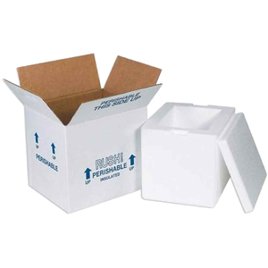 Caja de Espuma de Poliestireno Aislada Biodegradable Personalizada para el Transporte de Alimentos Congelados, Caja de Cartón para Mudanza, Caja de Envío con Aislamiento Térmico - Product Image 2
