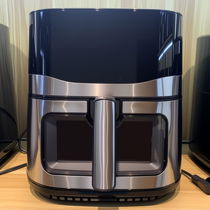 หม้อทอดไฟฟ้า9.0L ลมร้อนอัจฉริยะ12รายการอุปกรณ์เสริม1800W พร้อมท่อความร้อนที่ปิดและลง - Product Image 2