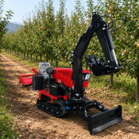 Cultivador Agrícola Compacto con Rotocultivador para Labranza, Deshierbe, Zanjado y Siembra