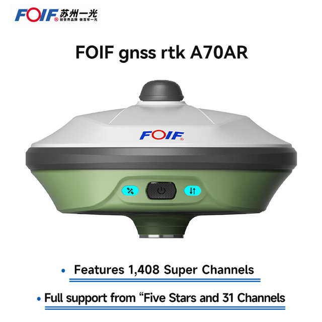 GNSS FOIF A70AR Receiver RTK for Survey Instrument GPS Mobile Station for Mapping High Precision GNSS Receiver