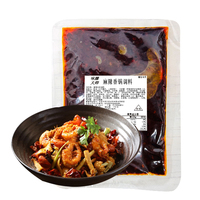 Usine Sauce Chili Mala Pot Sauce Condiments Épicé Écrevisse Assaisonnement Offres Spéciales Chinois pour Restaurant Sac Emballage 40 Sacs