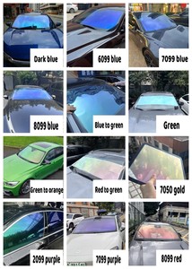 Màu tím ma 75% vlt Màu Đỏ Tắc Kè Hoa cửa sổ <span class=keywords><strong>Tint</strong></span> Nano gốm Xe Cửa sổ phim năng lượng mặt trời phim - Product Image 4