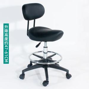 Sillas de Médico con Altura Ajustable, Taburete Dental, Taburete de Belleza con Ruedas, Equipo Dental para Hospital - Product Image 4