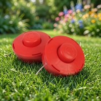 Tête de coupe en nylon rouge pour débroussailleuse électrique, largeur de coupe de 2,0 à 3,5 mm
