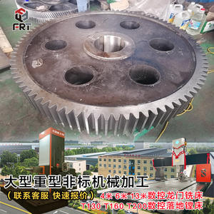 Luoyang Machinery Processing: Engranajes de Anillo de Módulo Grande, Mesa Giratoria CNC de Cuatro Ejes, Engranajes Helicoidales, Piezas de Transmisión de Potencia - Product Image 2