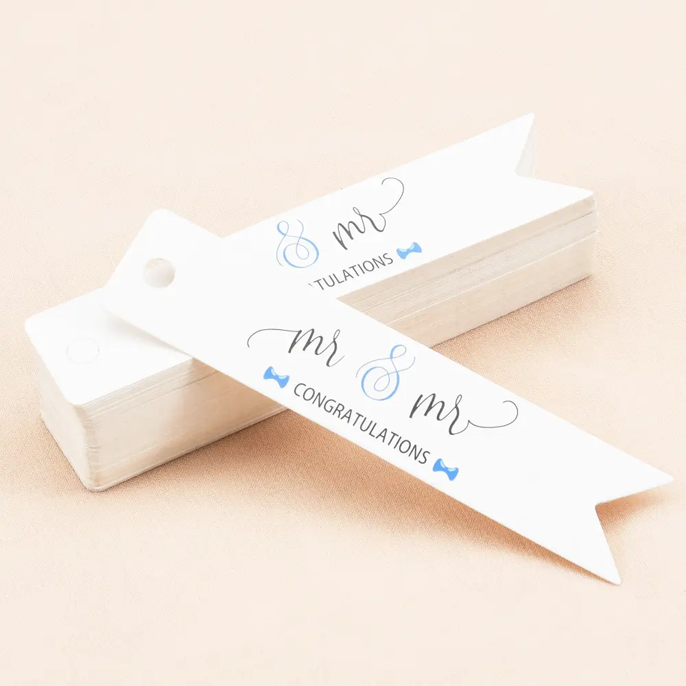 Etiqueta de papel para pendurar roupas, etiqueta de papel para pendurar roupas, etiqueta de mão marrom para impressão de logotipo personalizado com baixo MOQ e corda