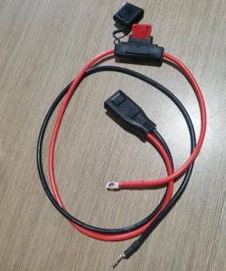 Ecoflow 附加电池电缆 XT150 转 O 型环 50A 8AWG 1M 延长适配器电缆，带保险丝，用于电池接线 - Product Image 3