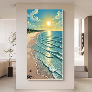 Affiche De Voyage Vintage Hawaii - Poster Rétro Plage - Décoration Murale