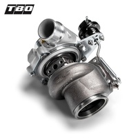 Turbocharger TBO G25-660(GT) Dual Ceramic Ball Bearing Billet Compressor Wheel Turbine AR 0.49 T25 V-Band Baru Universal