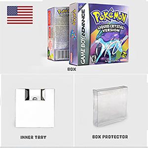 Versión USA, tarjeta de memoria Flash RTC de cristal líquido, reloj en tiempo real, caja de cartucho de juego, tarjeta de consola de video, ROM hackeada en inglés para GBA - Product Image 4
