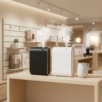 Diffuseur d'huiles essentielles électrique portable, écologique, silencieux, en plastique, intelligent, automatique, pour la maison, la voiture et usage commercial