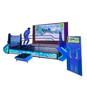 Indoor Interactive Skiing Arcade <b>Machine</b> Stainless Steel Metal Construction English-Supported <b>Amusement</b> Sports Game Equipment - Product Image 4