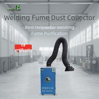 Nouveau purificateur de fumée de soudage mobile, collecteur de fumée industriel avec une efficacité de filtration de 99% pour une utilisation en atelier