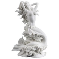 Sculpture d'ange David Zeus en marbre blanc, personnalisable, moderne, faite à la main, pour utilisation en parc