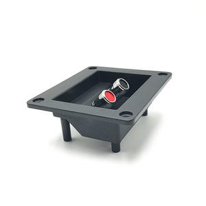 กล่องขั้วต่อสายลำโพงแบบ 2 ทาง cantell พร้อมแผงขั้วต่อสายไฟคู่สำหรับสายสัญญาณเสียง - Product Image 3