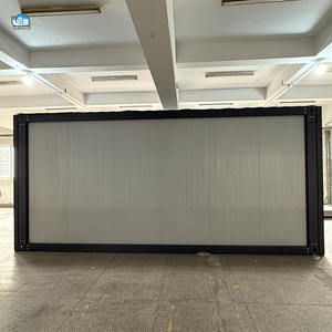 Rumah Kontainer Dinding Kaca Modular Modern Mewah Siap Huni 2 3 4 5 Kamar Tidur Prefabrikasi 20ft 40ft untuk Hotel Villa - Product Image 5