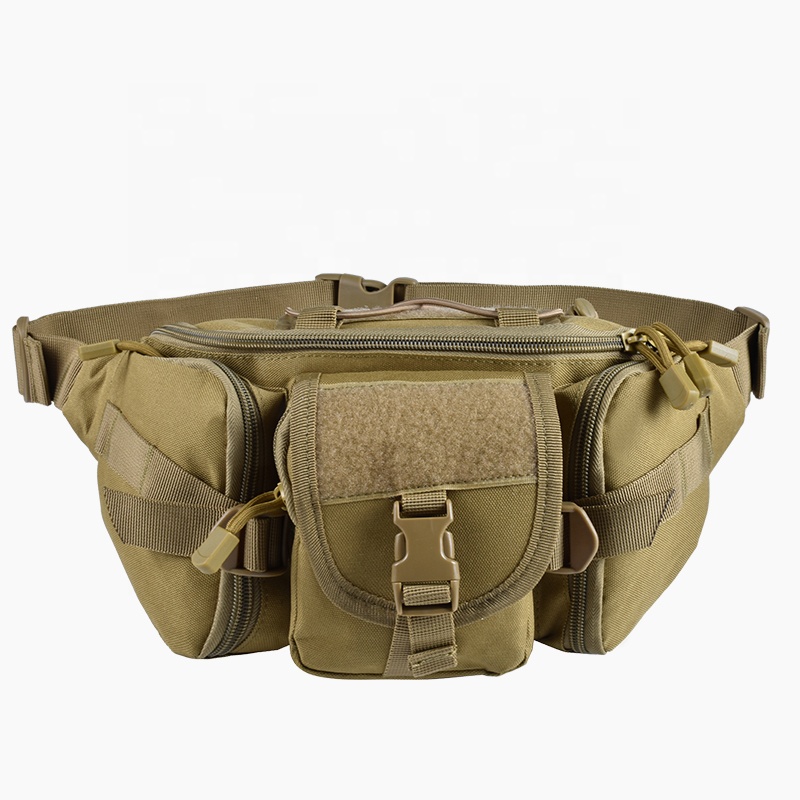 Hunting Fishing Hiking Durable Workout Bumbag Bum Hip Bag Tactical Large Outdoor Waist Bag Men Fanny Packs For Men