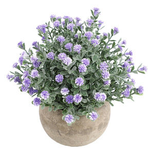 Cây Cỏ Giả Phổ Biến Cây Mọng Nước Giả Xanh Đỏ Cây Nhựa Nhân Tạo Cây Mọng Nước Babybreath Cỏ Bonsai - Product Image 4