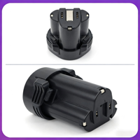 Batterie lithium-ion haute performance 3 cellules 12V pour perceuse-visseuse sans fil et outils électriques. Capacité en option. Vente directe usine.