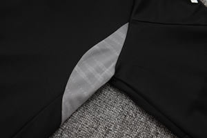 Veste d'entraînement rétro à manches courtes et fermeture éclair intégrale, séchage rapide, collection automne-hiver 25/26 pour les clubs américains, tenue de football de compétition - Product Image 2