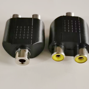 <span class=keywords><strong>2</strong></span> <span class=keywords><strong>RCA</strong></span> nữ đến <span class=keywords><strong>3.5mm</strong></span> Stereo nữ jack Y Splitter kết nối cáp âm thanh - Product Image 4