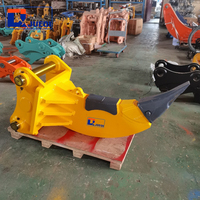 Déniveleur hydraulique certifié CE pour excavatrice, accessoire efficace pour le déchaumage du sol et le fendage des roches givrées