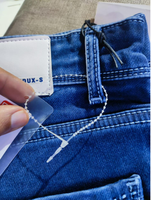 Attache écologique en perles de plastique réutilisable pour vêtements et chaussures – Étiquette de scellage à broche pour usine, vente en gros