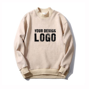 Sudadera Casual Americana para Hombre, Color Degradado, Gruesa, Cuello Redondo, Holgada, para Otoño e Invierno - Product Image 3