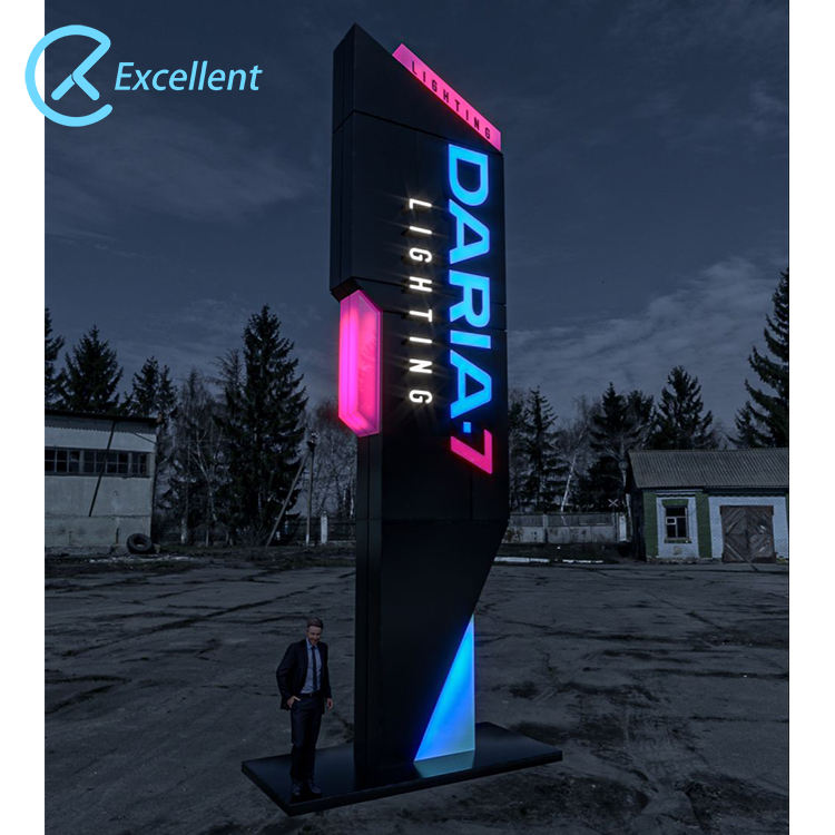 Outdoor Pylon Signs Durable and Customizable Solutions