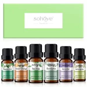 Huile essentielle de Massage naturelle, 1 pièce, huile essentielle, parfum lavande, clair, pour aromathérapie
