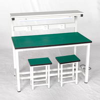 Banc mural antistatique ESD, établi de travail réglable en hauteur, bureau pour téléphone portable, poste de travail pour réparation de téléphones portables et d'ordinateurs