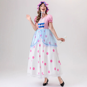 Disfraz de Princesa Rosa Secreta de Toy Story de Beautyloves para Halloween, Disfraz de Cosplay para Adultos, Poliéster - Product Image 4