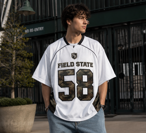 <b>White</b> V Neck Football Jersey Short Sleeve Streetwear Sports Shirt Casual Fan Wear 100% Polyester Quick Dry Unisex - Product Image 3