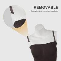 Contrôle du ventre Shaper sans couture bout à bout cuisse plus mince corps complet sans bretelles Shapewear body pour femmes avec bretelles amovibles