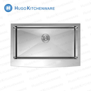 Fregadero de cocina de acero inoxidable hecho a mano de gran capacidad de 36x20 pulgadas, delantal de un solo cuenco de alto estándar, reunión frontal, demanda <span class=keywords><strong>del</strong></span> <span class=keywords><strong>mercado</strong></span> - Product Image 3