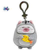 3 pouces Creative Super Soft Plushie Toy Porte-clés Personnalisé Enfant Peluche Poupée Petit Noël Mini Peluche Licorne