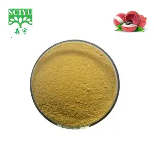 Cung cấp tự nhiên của 100% tinh khiết polyphenolic vải thiều khô chiết xuất tập trung nước trái cây bột vải trái cây bột