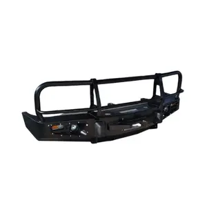 TOPLEADER Suku Cadang Mobil Bumper Depan Bull Bar Sangat Tahan Lama Digunakan untuk To-Yota Land Cruiser Prado FJ80 Bumper