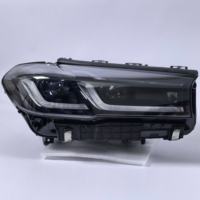 Accessoires de voiture, phares DRL bicolores pour BMW Série 5 G30 G38, assemblage 2021-2023, style laser, phare jaune/blanc DRL