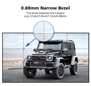 46 inch 3.5 mét trong nhà 2x2 videowall siêu hẹp bezel <span class=keywords><strong>LCD</strong></span> nối màn hình chữ số bức tường video - Product Image 2