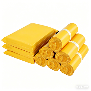 Poly Mailers Matte Surface Clear Labeling Plastic Shipping Bags For Easy Addressing In Logistics - Product Image 1