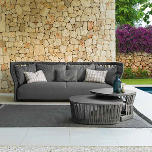 Venta caliente de fábrica al aire libre Villa Hotel balcón conjunto sofá al aire libre jardín terraza cuerda asiento tejido - Product Image 2