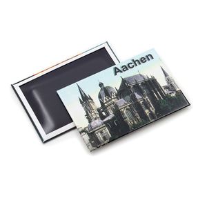 Factory Cheap Price Customized Photo Souvenir Tin Low Moq Personalized Metal <b>Fridge</b> Magnets for Travel Gifts - Product Image 5